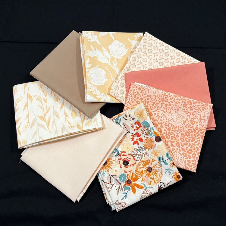 Sweet Peach Fat Quarter Bundle - West Valley Quilting - West Valley Quilting