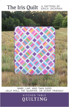The Iris Quilt Pattern - West Valley Quilting - Kitchen Table Quilting