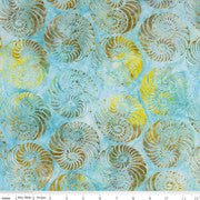 Tjaps // Aquamarine Multi - West Valley Quilting - Riley Blake Designs