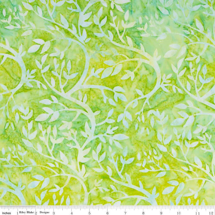 Tjaps // Key Lime End of Bolt - West Valley Quilting - Riley Blake Designs