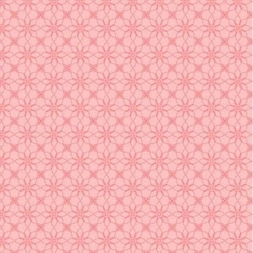 Treasured Threads//Granny Pink - West Valley Quilting - Poppie Cotton