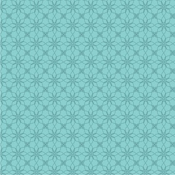 Treasured Threads//Granny Teal End of Bolt - West Valley Quilting - Poppie Cotton