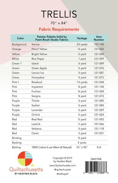 Trellis - West Valley Quilting - Quiltachusetts