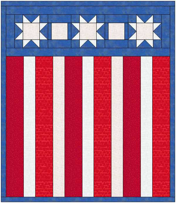 United Quilt Pattern - Digital Download - West Valley Quilting - The Stitchin Tree