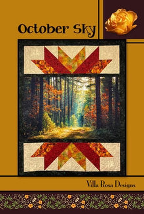 Villa Rosa Designs // October Sky Quilt Pattern - West Valley Quilting - Villa Rosa Designs
