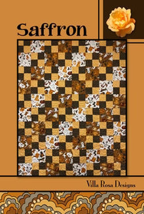 Villa Rosa Designs // Saffron Quilt Pattern - West Valley Quilting - Villa Rosa Designs