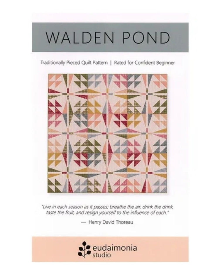 Walden Pond - West Valley Quilting - Eudaimonia Studio
