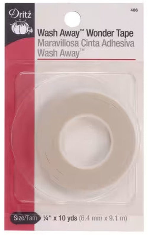 Wash Away Wonder Tape - West Valley Quilting - Dritz