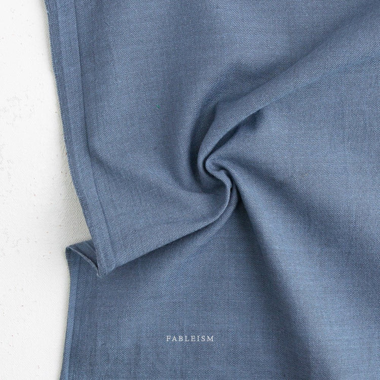 Watercolor Wovens // French Blue - West Valley Quilting - Fableism