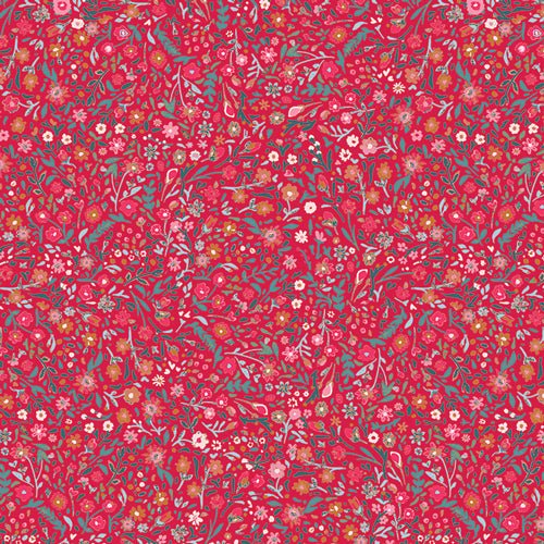 Wintertale // Wintertide Blooms Jolly - West Valley Quilting - Art Gallery Fabric