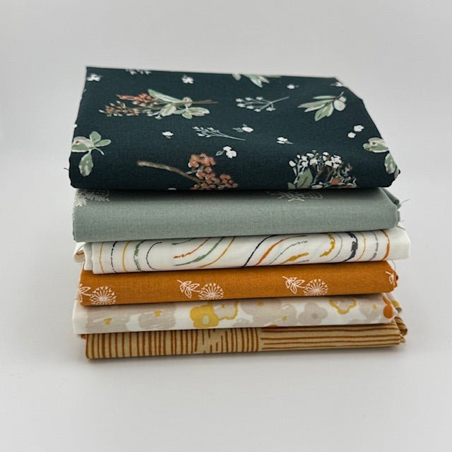 WVQ Curated Fat Quarter Bundle // Juniper Inspired (6 Pieces) - West Valley Quilting - West Valley Quilting