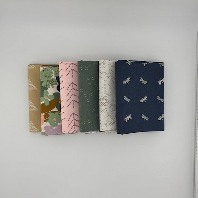 WVQ Curated Fat Quarter Bundle // Lilliput Inspired (6 Pieces) - West Valley Quilting - West Valley Quilting