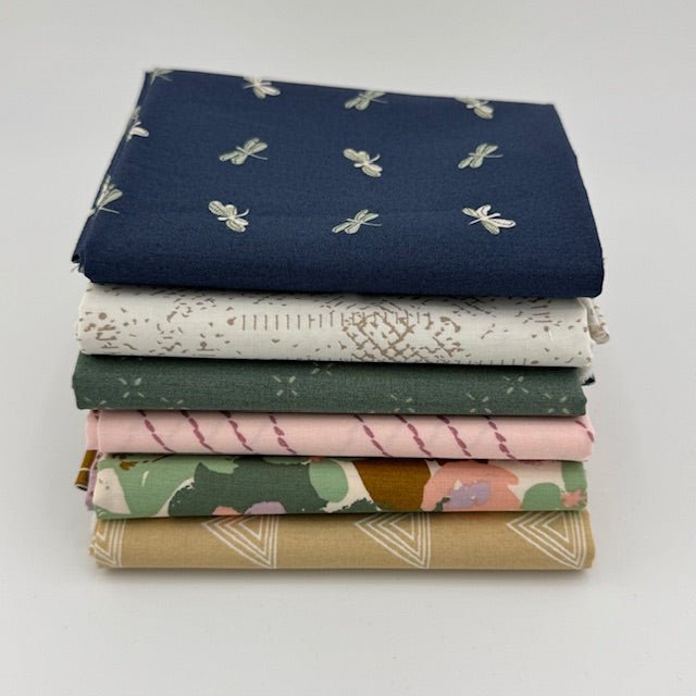 WVQ Curated Fat Quarter Bundle // Lilliput Inspired (6 Pieces) - West Valley Quilting - West Valley Quilting