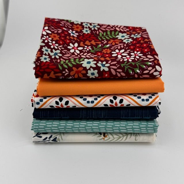 WVQ Curated Fat Quarter Bundle // Lilliput Inspired No. 2 (6 Pieces) - West Valley Quilting - West Valley Quilting