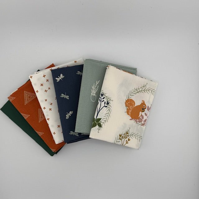 WVQ Curated Fat Quarter Bundle // Lilliput Inspired No. 3 (6 Pieces) - West Valley Quilting - West Valley Quilting