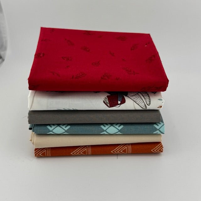 WVQ Curated Fat Quarter Bundle // Little Clementine Inspired (6 Pieces) - West Valley Quilting - West Valley Quilting
