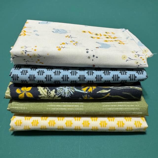 WVQ Curated Fat Quarter Bundle // Potager Inspired (5 pieces) - West Valley Quilting - West Valley Quilting