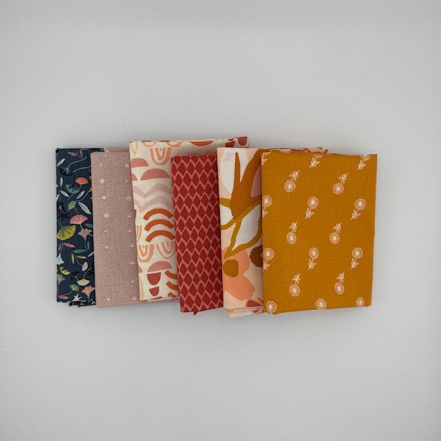 WVQ Curated Fat Quarter Bundle // Terra Kotta Inspired (6 Pieces) - West Valley Quilting - West Valley Quilting
