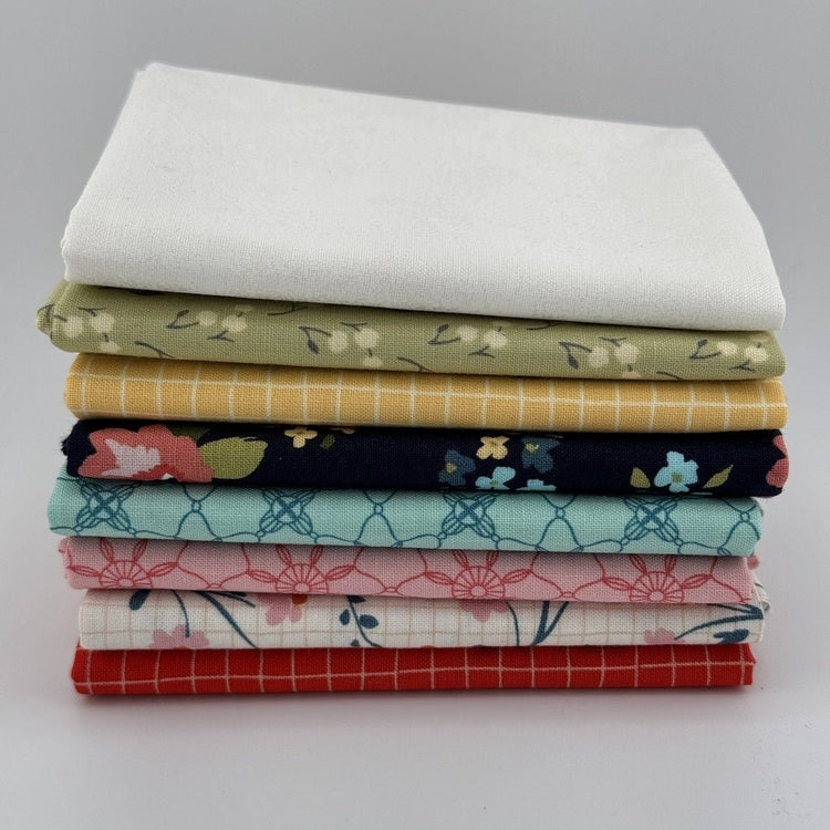 WVQ Curated Fat Quarter Bundle // Treasured Threads (8 pieces) - West Valley Quilting - West Valley Quilting