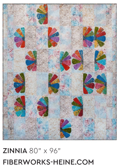 Zinnia Quilt Kit - Boho Blooms - West Valley Quilting - West Valley Quilting