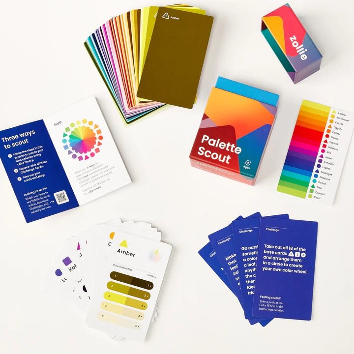 Zollie Palette Scout Card Deck - West Valley Quilting - Zollie