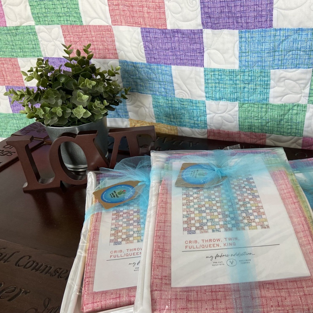 Brick Player Quilt Kit // Coco