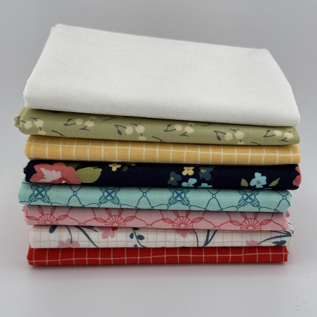 WVQ Curated Fat Quarter Bundle // Treasured Threads (8 pieces)