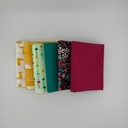 WVQ Curated Fat Quarter Bundle // Daisies w/Malachite (9 pieces)