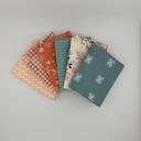 WVQ Curated Fat Quarter Bundle // Daisies w/Malachite (9 pieces)