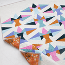 Another Feather Quilt Kit // Jewel Tones