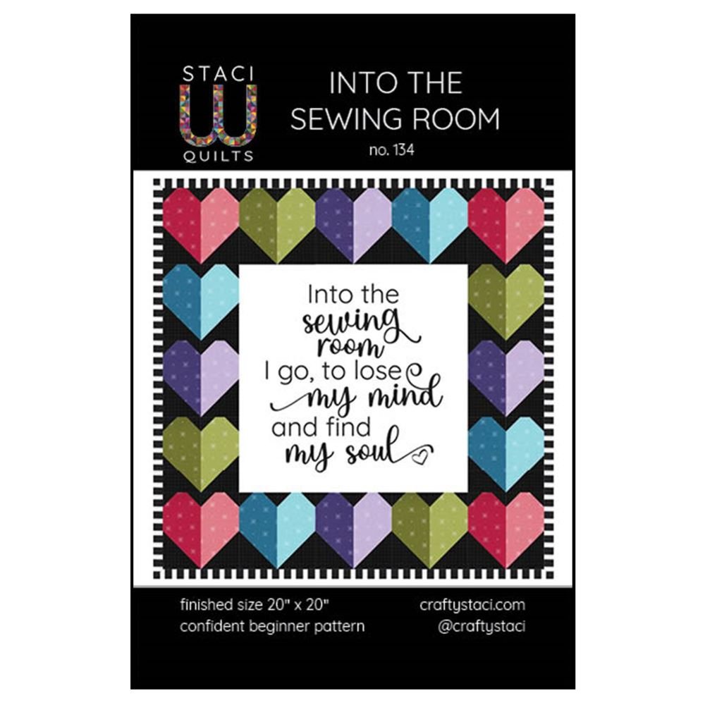 CraftyStaci // Into the Sewing Room Pattern & Panel