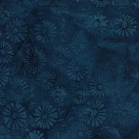 Red, White and Blooms // Daisy-Blue Ocean Batik