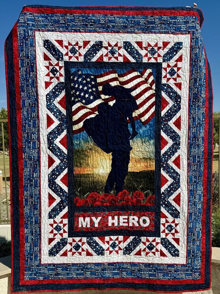 Stars and Stripes // My Hero Quilt Kit