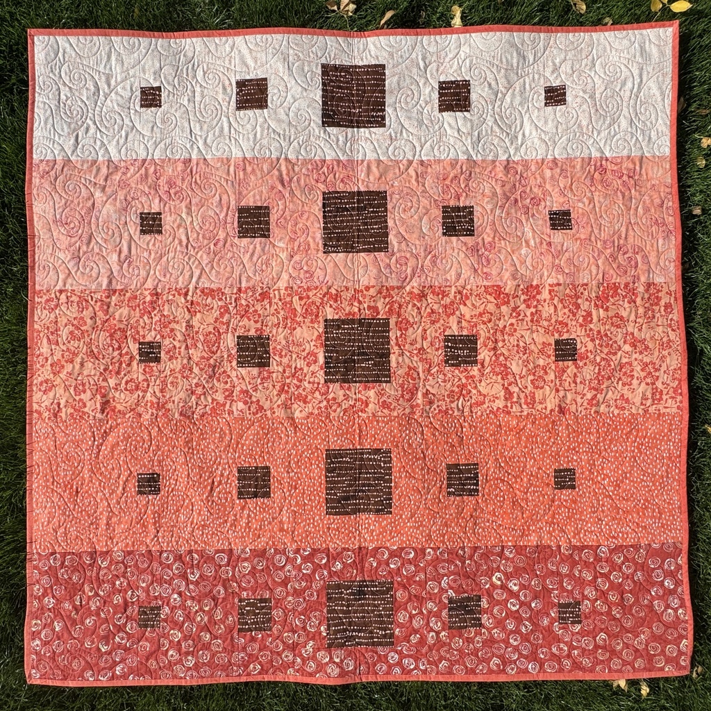 Elevations Quilt Kit // Carnelian