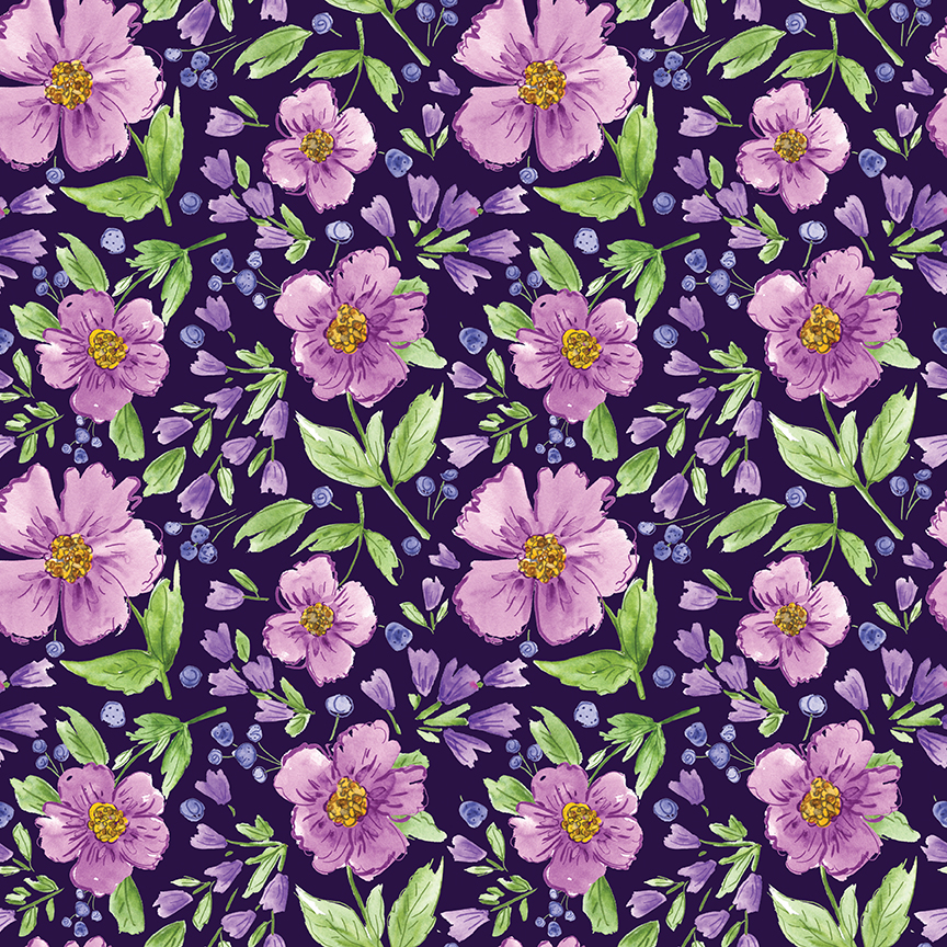 Plum Petals // Main Purple