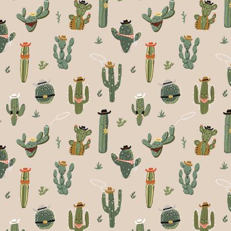 Lil' Buckaroos // Wild West Cactus Tan