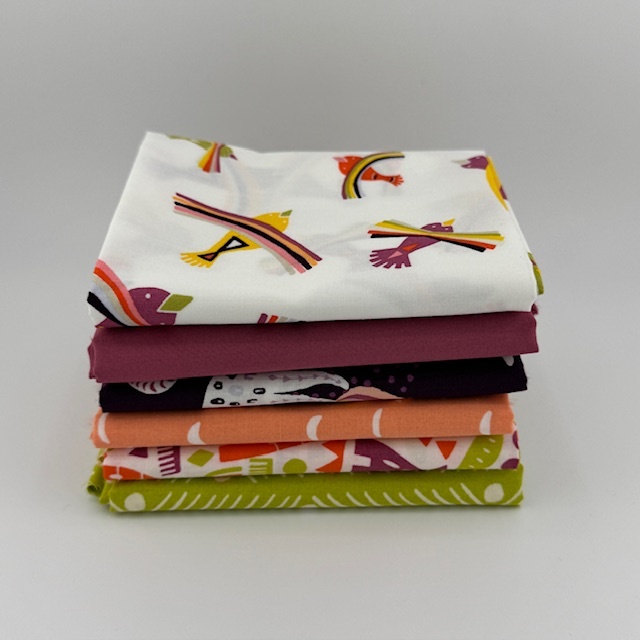 WVQ Curated Fat Quarter Bundle // Kushukuru Inspired No. 3 (6 Pie3ces)