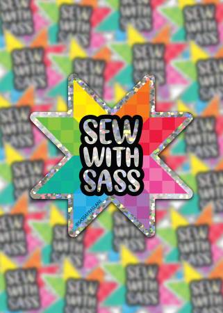 Sew With Sass Glitter Stickers