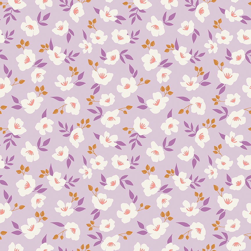 Let It Bloom // Flowing Floral Lilac
