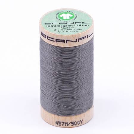 [92092-4832] Scanfil Organic Cotton Thread 50wt Solid 500yd Limestone