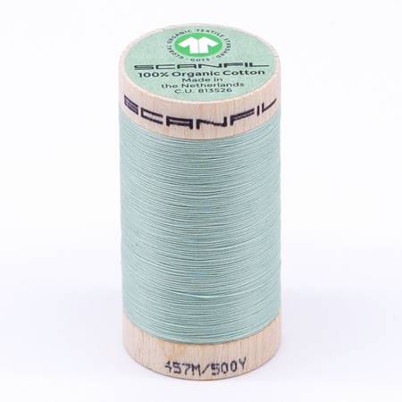 [92080-4820] Scanfil Organic Cotton Thread 50wt Solid 500yd Spray