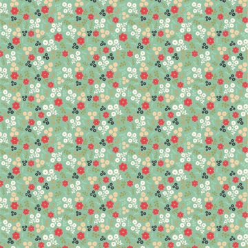 [PP23608] Poppies Patchwork Club// Jemima Mint