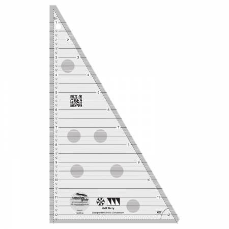 [CGRT30] Creative Grids Half Sixty Triangle Ruler