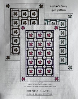 [MOTHFANPTNSBQ] Mother's Fancy Quilt Pattern