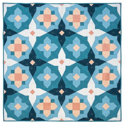 [TS011] Garden Glow Quilt Pattern