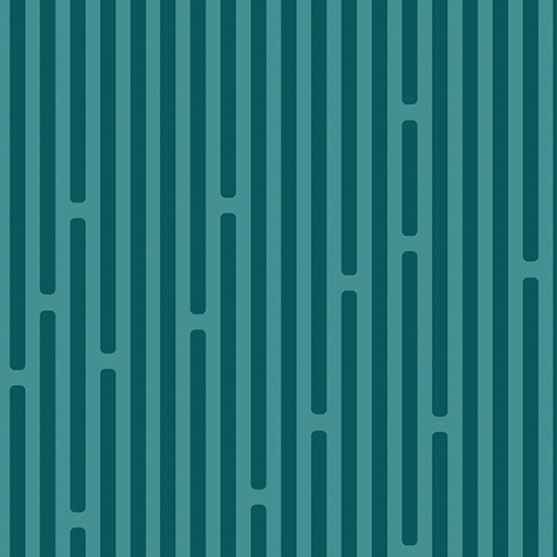 [1620384B] Robo Boogie // Stripy - Medium Teal