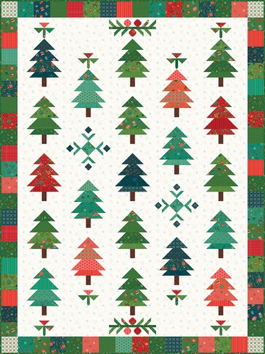 [KT-14860] In From the Cold // Under the Pines Quilt Kit