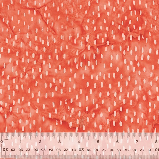 [2712Q-X] Carnelian // Dashes - Coral