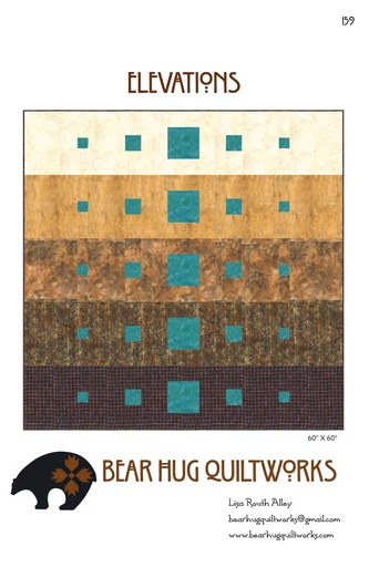 [CARNQK24] Elevations Quilt Kit // Carnelian