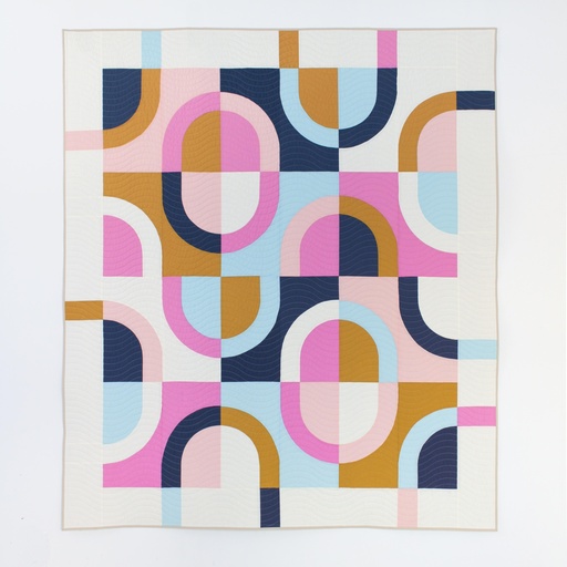 [CURRENTSQKT24] Currents Throw Quilt Kit // Cover Quilt